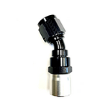 Load image into Gallery viewer, Fragola -10AN Male Rad. Fitting x 30 Degree Sport Crimp Hose End