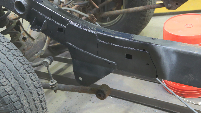 Rust Buster 1996-2002 Toyota 4Runner Mid-Rear Frame Repair Kit With C/A Mount - Right