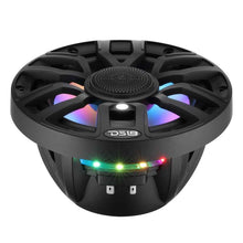 Load image into Gallery viewer, DS18 7.7in 2-Way 175 Watts RMS 4ohm Dgtl LED Lights Bullet Tweeter Cvrs Incl Blk Built-in Deck Light