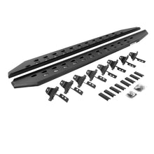 Load image into Gallery viewer, Go Rhino 18-22 Jeep Wrangler JLU 4DR RB20 Slim Running Boards Kit (Incl. Brackets) - Tex. Blk