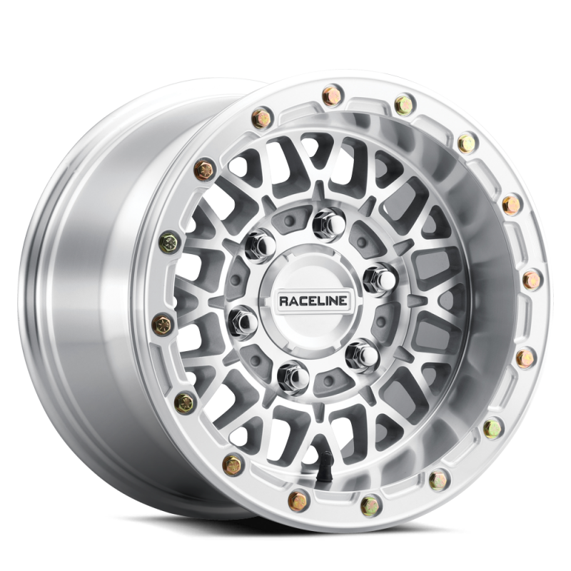 Raceline A15 Omega 15x8in / 4x156 BP / 0mm Offset / 132.5mm Bore - Machined