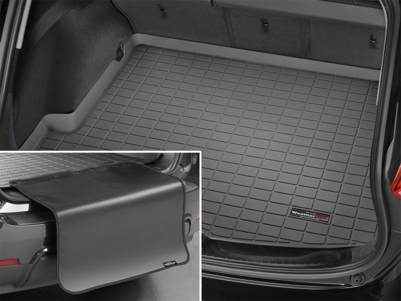 WeatherTech 24-26 Porsche Panamera Trunk Cargo Liner w/Bumper Protector - Black