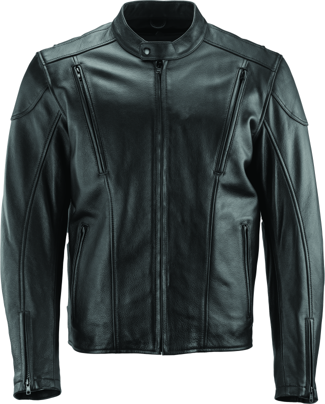 Kuryakyn By River Road Race Leather Jacket Black - Small
