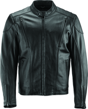 Load image into Gallery viewer, Kuryakyn By River Road Race Leather Jacket Black - Small