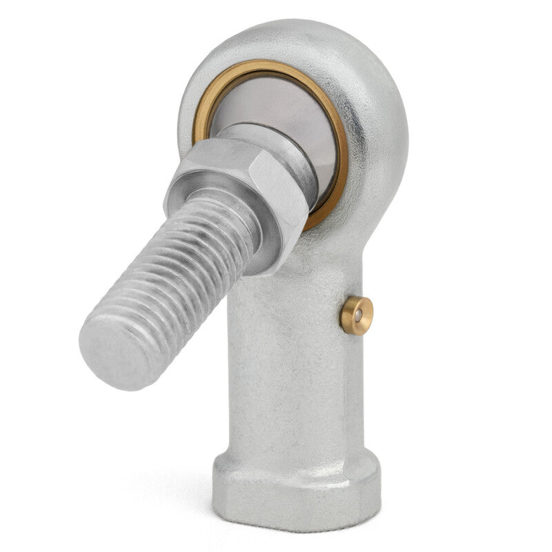 QA1 V Series 3-Pc Rod End - Female/Left Hand - 16mm Bore x M16x2.0 w/Stud - Carbon Steel