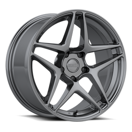 Kansei K15G Astro 18x9.5in / 5x100 BP / 35mm Offset / 73.1mm Bore - Gunmetal Wheel