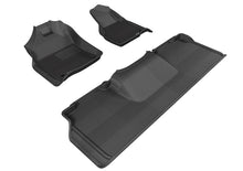 Load image into Gallery viewer, 3D MAXpider 2012-2018 Dodge Ram 2500/3500 Mega Cab Kagu 1st &amp; 2nd Row Floormats - Black