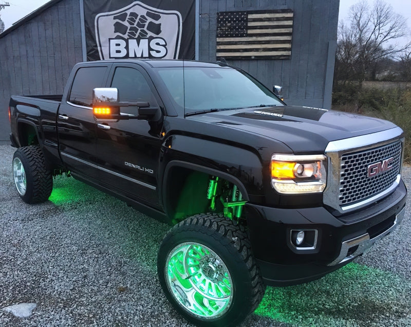 Oracle LED Illuminated Wheel Rings - ColorSHIFT No Remote - ColorSHIFT No Remote NO RETURNS