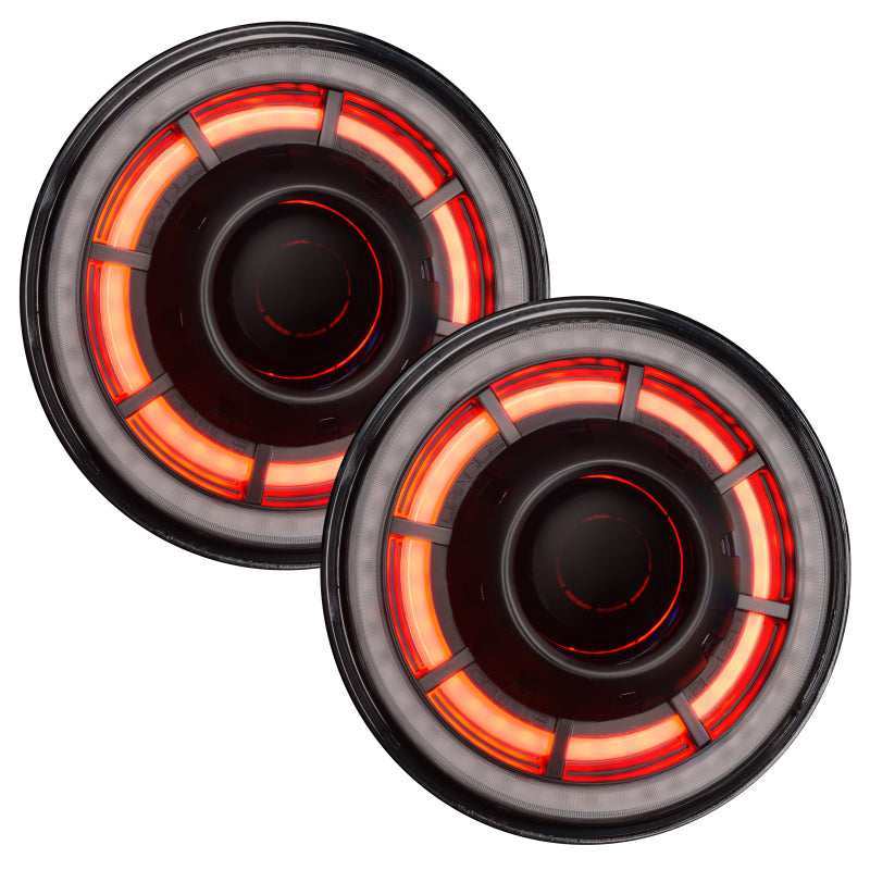 Oracle Oculus 7in ColorSHIFT Bi-LED Projector Headlights for Jeep Wrangler JK NO RETURNS