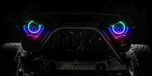 Load image into Gallery viewer, Oracle 7in High Powered LED Headlights - Black Bezel - ColorSHIFT - BC1 NO RETURNS