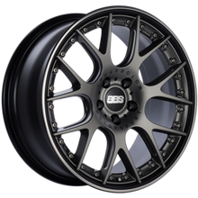 Load image into Gallery viewer, BBS CH-RII 22x10.5 5x112 ET15 Satin Platinum Center Black Lip SS Rim Prot Wheel - 82mm PFS Req