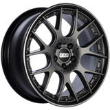 BBS CH-RII 21x9 5x112 ET24 CB 66.5 Porsche Macan Platinum Center Wheel