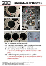 Load image into Gallery viewer, HKS Grommet Head Gasket Super Cooling ProG16E T 0.8