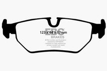 Load image into Gallery viewer, EBC 93-97 Aston Martin DB7 3.2 Supercharged Yellowstuff Rear Brake Pads