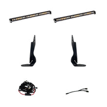 Load image into Gallery viewer, Baja Designs GMC 2020-22 Sierra 2500HD/3500HD Dual 30in Grille Light Bar Kit