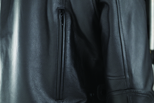 Load image into Gallery viewer, River Road Race Leather Jacket Black Womens - Small