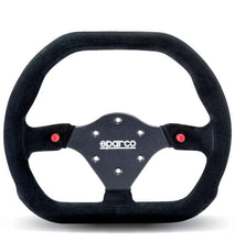 Load image into Gallery viewer, Sparco Strwhl 310X260 Suede Black