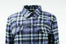 Load image into Gallery viewer, Kuryakyn By River Road Cameo Flannel Moto Shirt Womens - Small