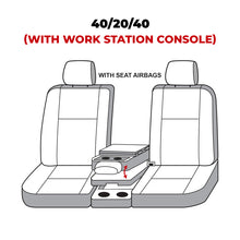 Load image into Gallery viewer, Covercraft 21-24 Ford F-150 Polycotton SeatSaver Custom Front Row Seat Covers - Taupe