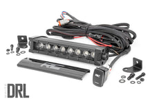Load image into Gallery viewer, 8 Inch Black Series LED Light Bar | Single Row | Cool White DRL