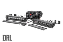 Load image into Gallery viewer, 8 Inch Black Series LED Light Bar | Single Row | Cool White DRL | Pair