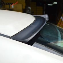 Load image into Gallery viewer, 2006-2011 BMW E90 3-Series BRS Style Unpainted Black Roof Spoiler PUF