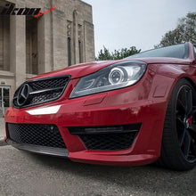 Load image into Gallery viewer, 2012-2014 Benz W204 C-Class C63 AMG Sedan Front Lip Carbon Fiber