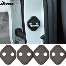 Load image into Gallery viewer, Honda Toyota Black Door Latch Striker Catch Bracket Cover Cap 4 PC PP