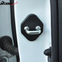 Load image into Gallery viewer, Honda Toyota Black Door Latch Striker Catch Bracket Cover Cap 4 PC PP
