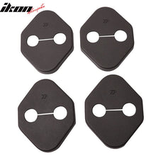 Load image into Gallery viewer, Honda Toyota Black Door Latch Striker Catch Bracket Cover Cap 4 PC PP