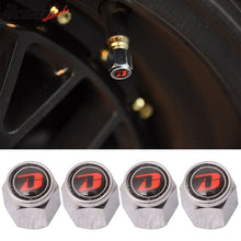 Load image into Gallery viewer, 4X Tire Wheel Rims Stem Air Valve Caps Cover Car Truck Silver Aluminum