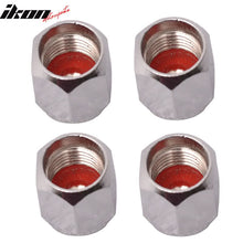 Load image into Gallery viewer, 4X Tire Wheel Rims Stem Air Valve Caps Cover Car Truck Silver Aluminum