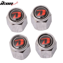 Load image into Gallery viewer, 4X Tire Wheel Rims Stem Air Valve Caps Cover Car Truck Silver Aluminum