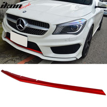 Load image into Gallery viewer, 2014-2018 Mercedes Benz CLA-Class W117 Front Bumper Lip Cover ABS