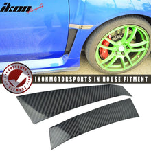 Load image into Gallery viewer, 2015-2021 Subaru WRX STI Fender Insert Overlay Cover Carbon Fiber
