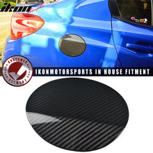 Load image into Gallery viewer, 2015-2021 Subaru WRX STI Sedan Fuel Tank Cap Cover Trim Carbon Fiber