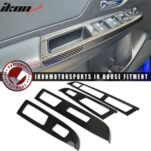 Load image into Gallery viewer, 2015-2021 Subaru WRX STI Window Switch Panel Cover Trim Carbon Fiber