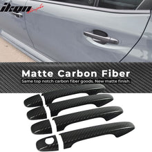 Load image into Gallery viewer, 2015-2021 Subaru WRX STI Sedan Door Handle Cover Trim Carbon Fiber