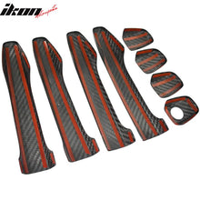 Load image into Gallery viewer, 2015-2021 Subaru WRX STI Sedan Door Handle Cover Trim Carbon Fiber