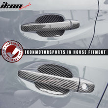 Load image into Gallery viewer, 2015-2021 Subaru WRX STI Sedan Door Handle Cover Trim Carbon Fiber