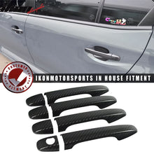 Load image into Gallery viewer, 2015-2021 Subaru WRX STI Sedan Door Handle Cover Trim Carbon Fiber