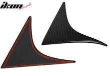Load image into Gallery viewer, 2012-2016 Mazda CX-5 Carbon Fiber CF Rear Spoiler Triangle Trim Cover