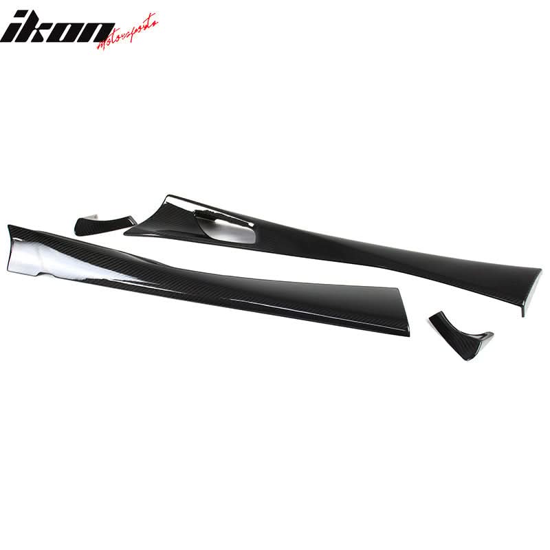 2016-2025 Mazda MX-5 Miata Carbon Fiber 4PCS Interior Door Panel Trim