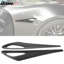 Load image into Gallery viewer, 2016-2025 Mazda MX-5 Miata Carbon Fiber Side Fender Light Cover Trim