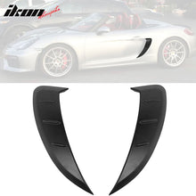 Load image into Gallery viewer, 2013-2016 Porsche Boxster Cayman 981 Side Air Vent Scoop Cover ABS 2PC