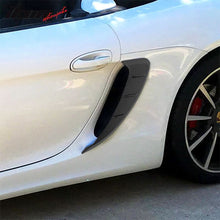 Load image into Gallery viewer, 2013-2016 Porsche Boxster Cayman 981 Side Air Vent Scoop Cover ABS 2PC
