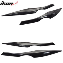 Load image into Gallery viewer, 2006-2011 BMW E90 3 Series Sedan Front Eyelid Eyebrow ABS