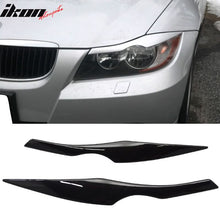 Load image into Gallery viewer, 2006-2011 BMW E90 3 Series Sedan Front Eyelid Eyebrow ABS