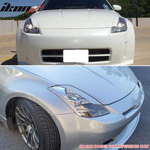 Load image into Gallery viewer, 2003-2008 Nissan 350Z 2Dr Headlight Eyelids Eyebrows Cover ABS