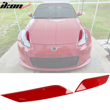 Load image into Gallery viewer, 2003-2008 Nissan 350Z 2Dr Headlight Eyelids Eyebrows Cover ABS